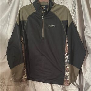 RedHead Black and Green Lightweight Shirt Jacket